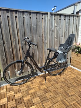 Fiets met zitje