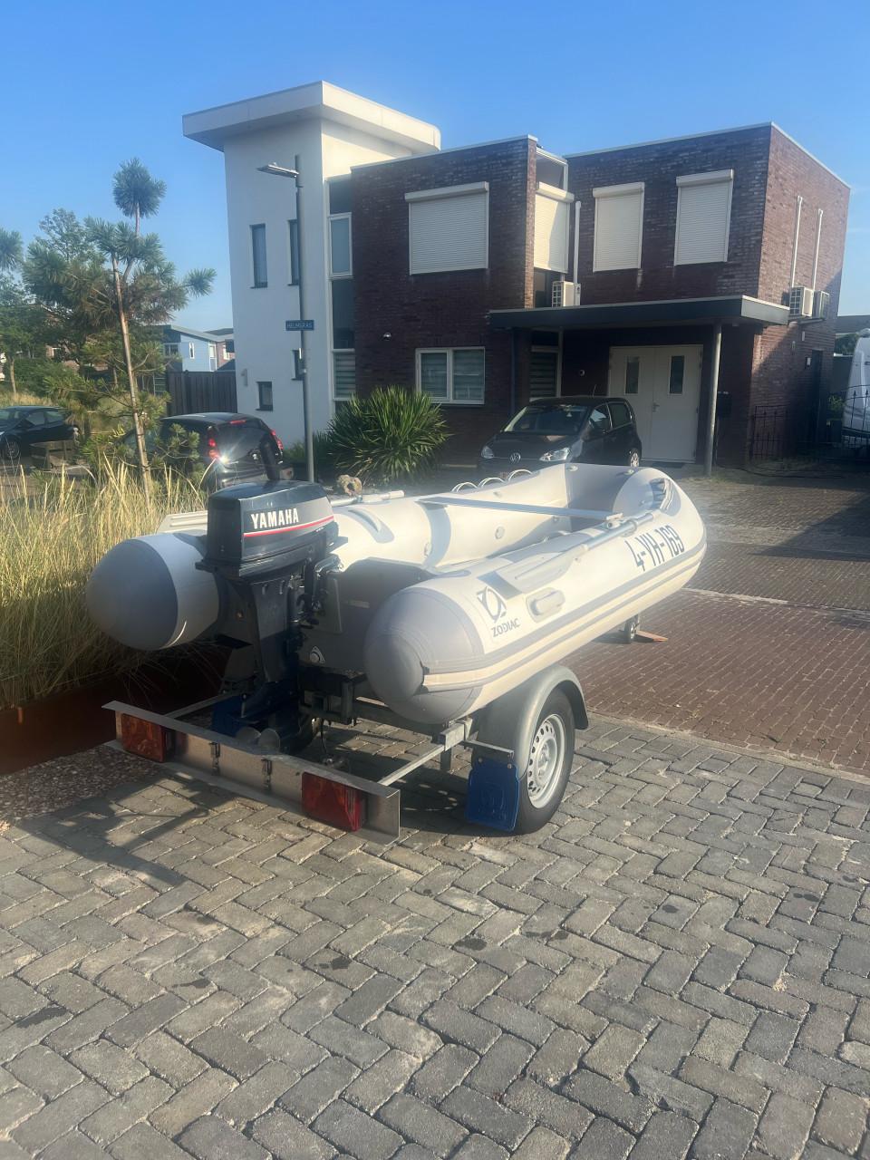 Zodiac 350 ALU met 15 PK yamaha