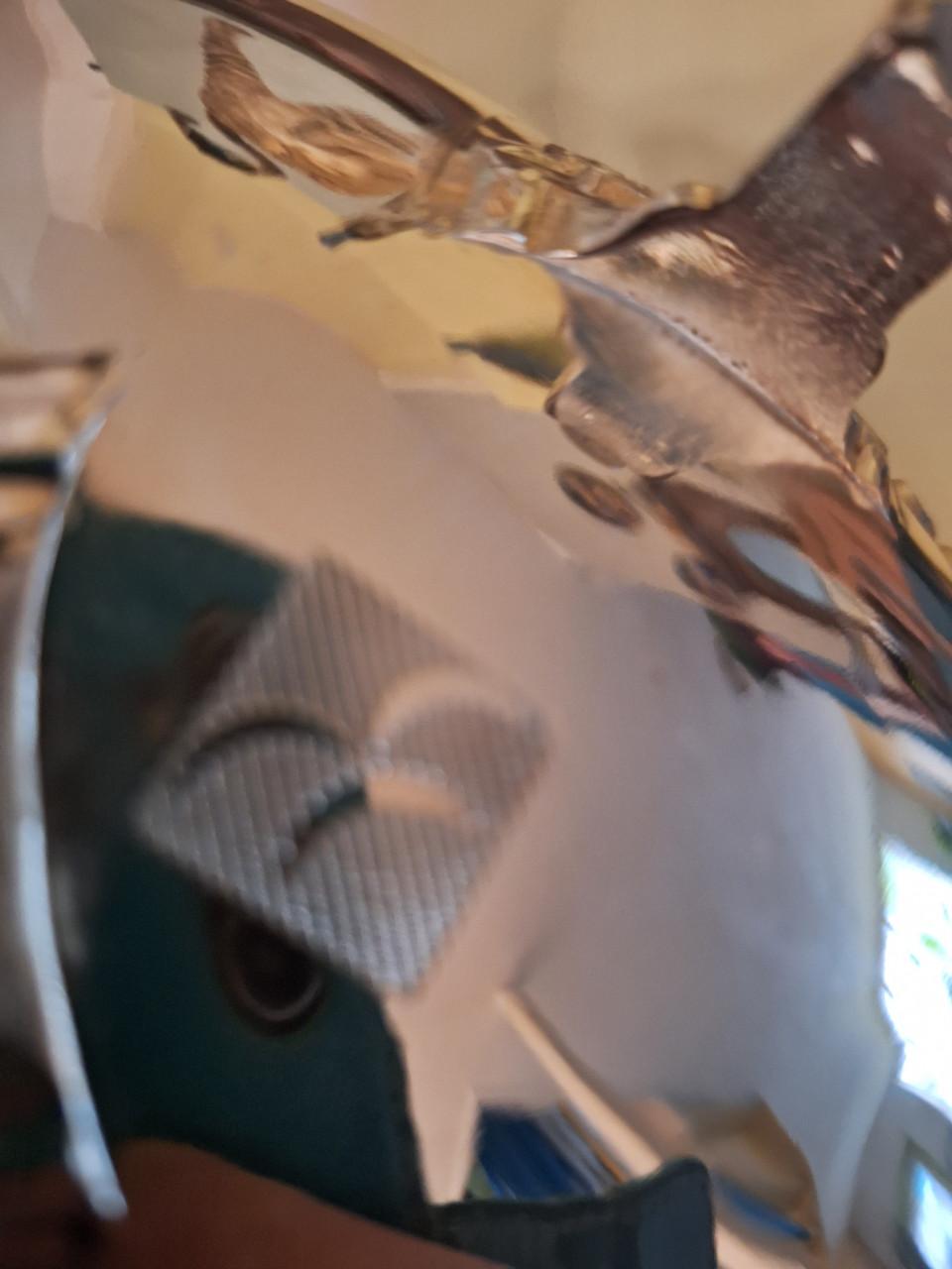 Mooie verzilverde schaal