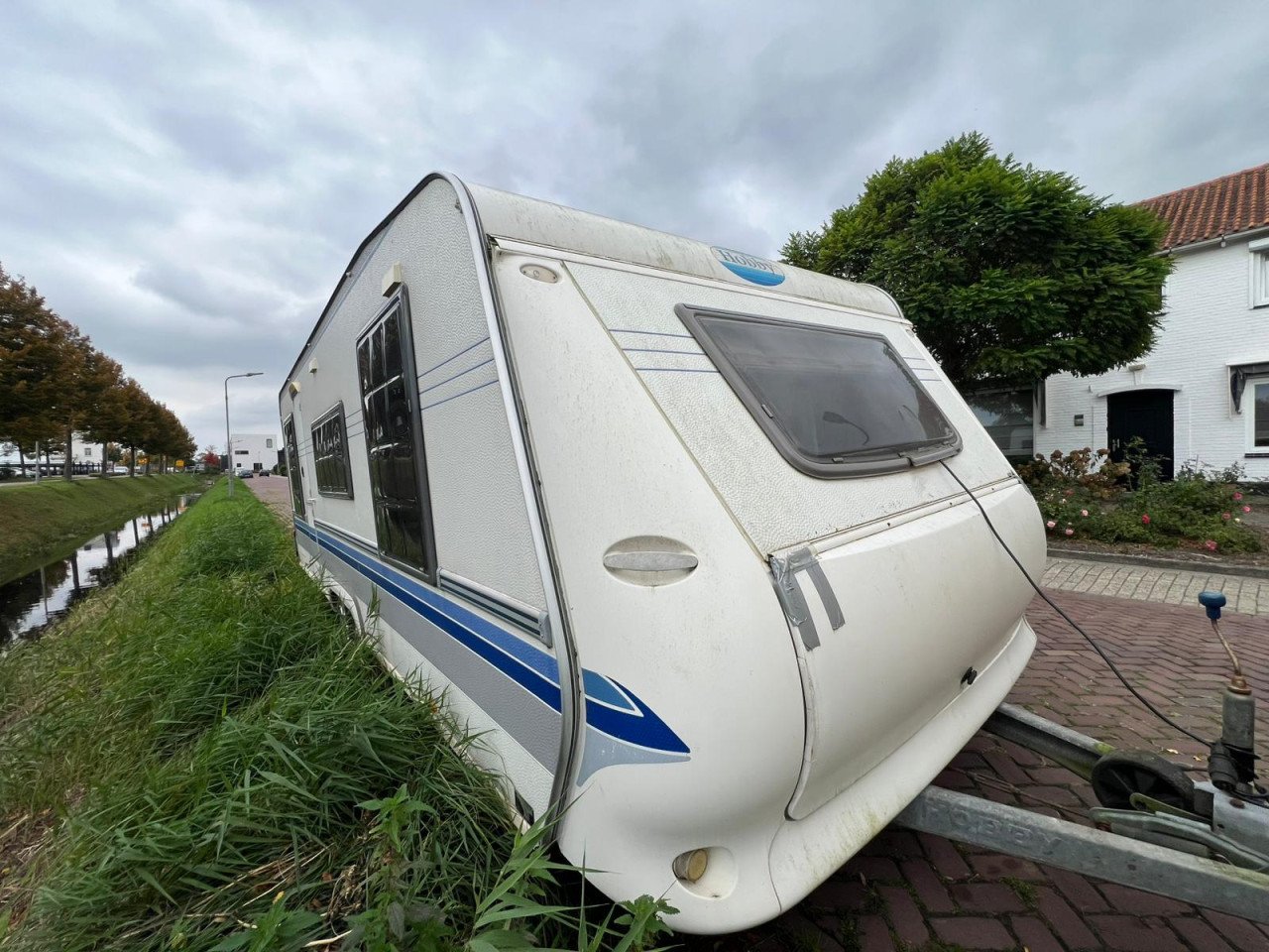 Hobby Tandemasser uit 2003 | NL kenteken | Voortent