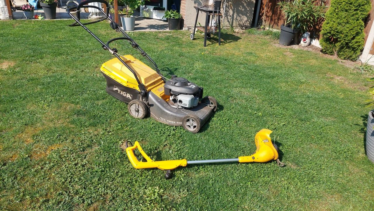 Grasmaaier en trimmer Stiga