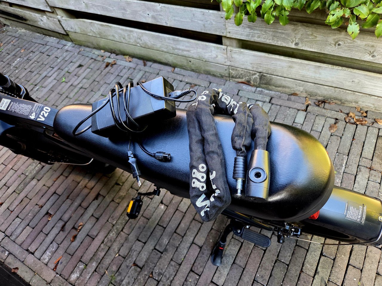 Fatbike V20 met toebehoren