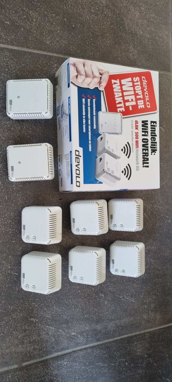 Devolo dLAN 500 Powerline Set 8 stuks