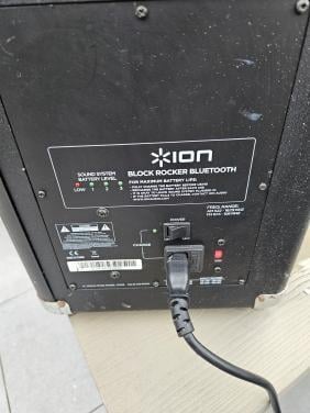 ION Block Rocker Bluetooth Draagbare Geluidsinstallatie