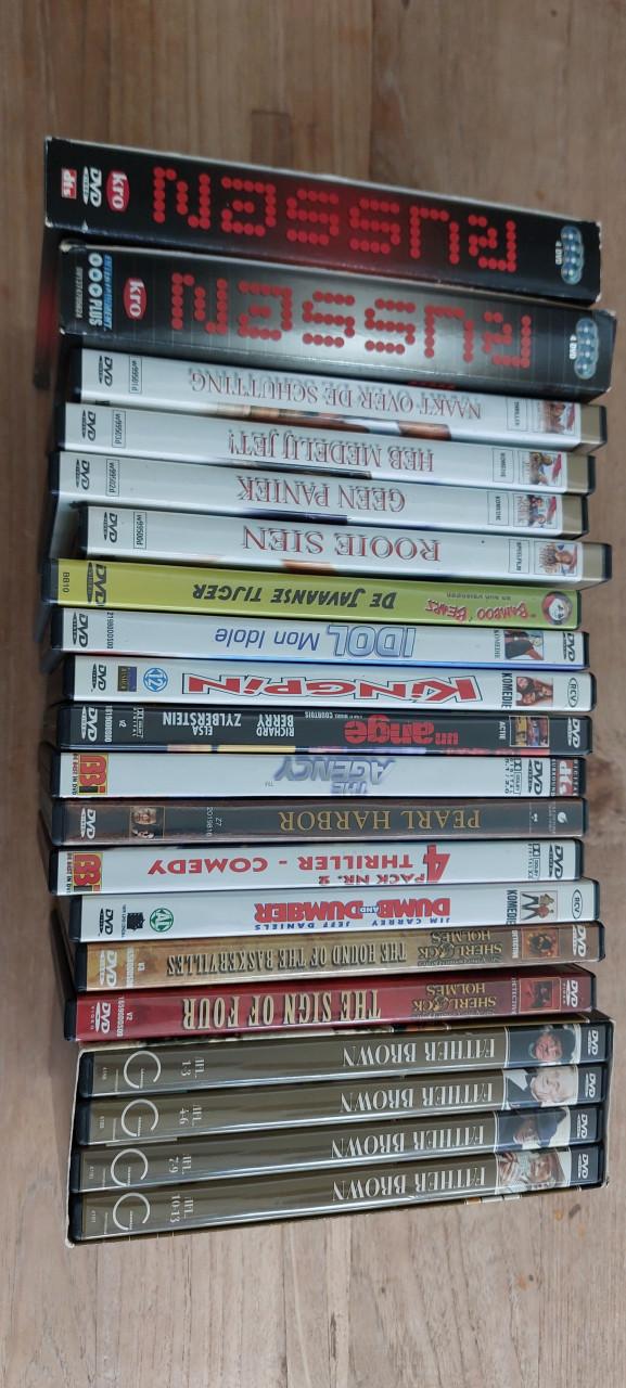 Diverse genres DVD's