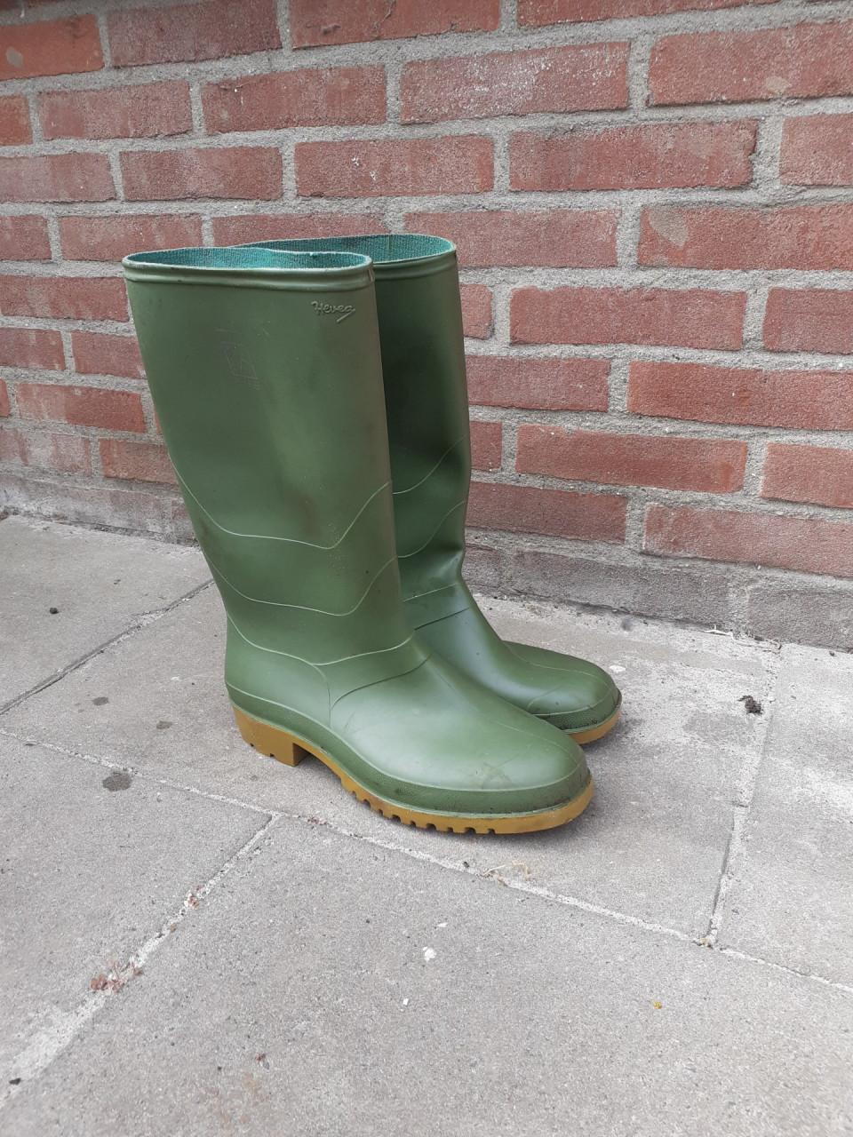 Groene Rubberlaarzen maat 44
