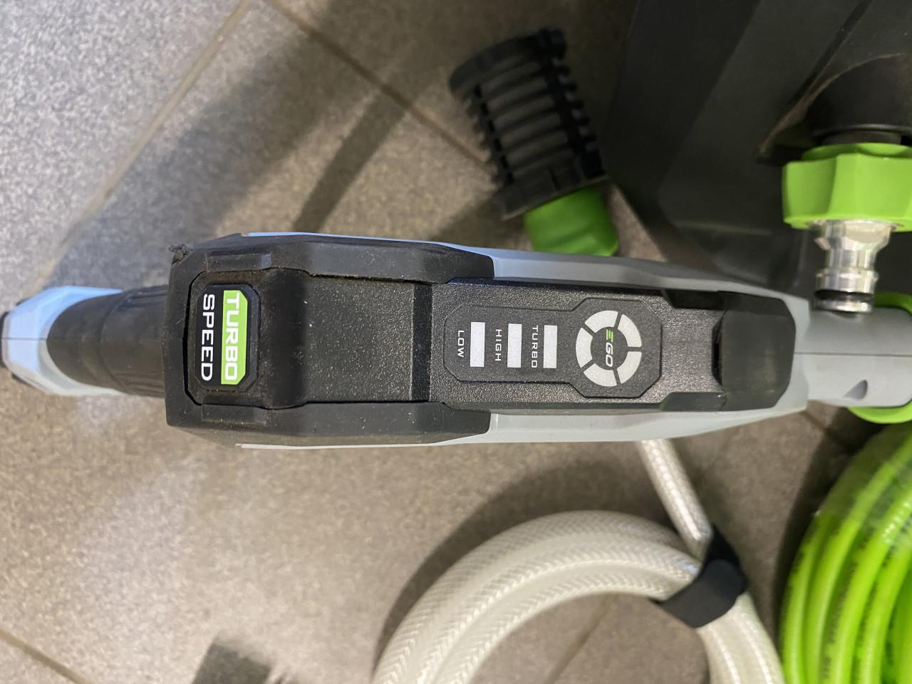 EGO accu hogedrukreiniger