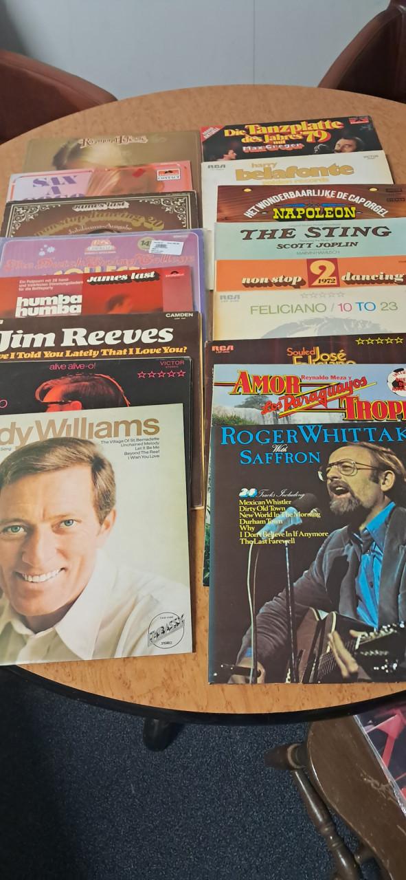 Lp's, Cd's en singeltjes