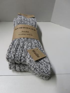 Wintersokken €.9,95 2 paar Natur. Wollig warm. Gr. 43-46