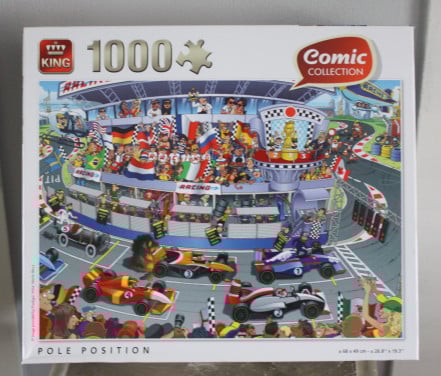 Puzzel pole position 1000 stukjes