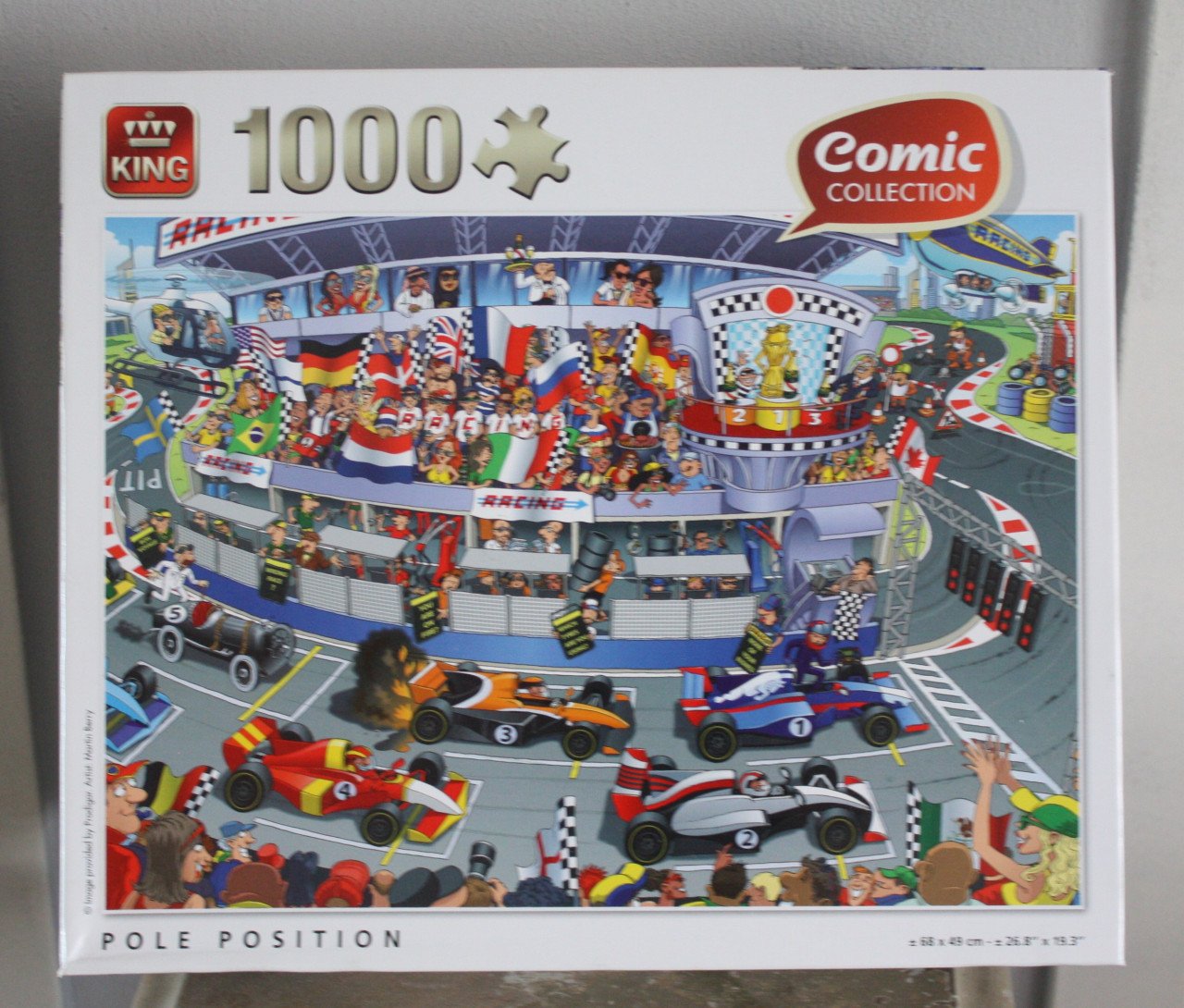 Puzzel pole position 1000 stukjes