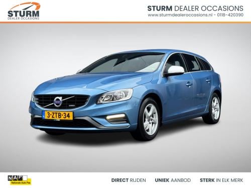 Volvo V60 1.6 t3 r-design nl-auto, automaat incl. trekhaak afneembaar!