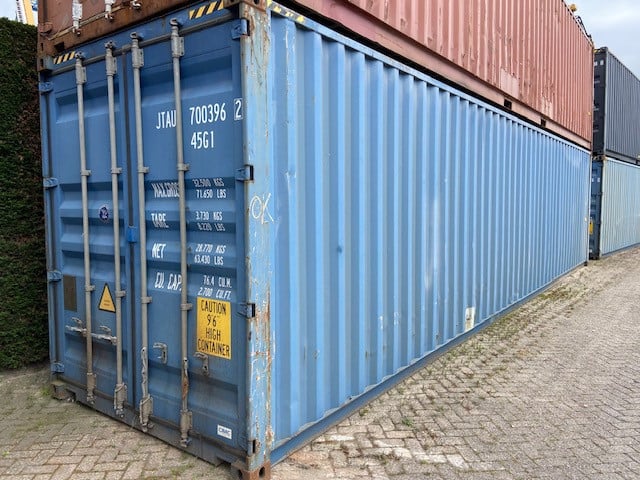 40ft container 2018 magazijn schuur loods