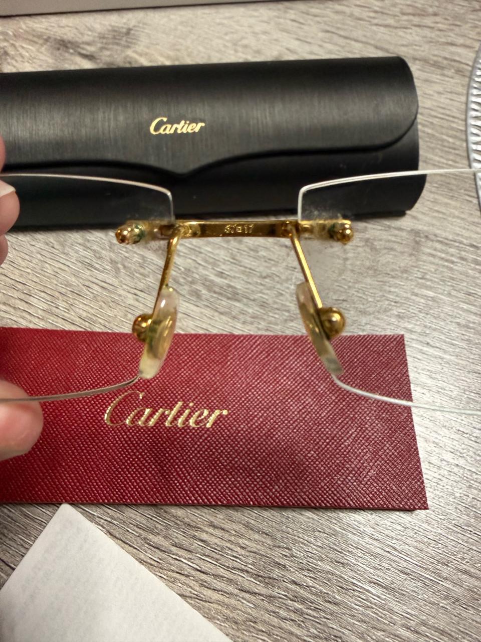 Cartier Bril CT0120O-001 - Gebruikt, goede staat