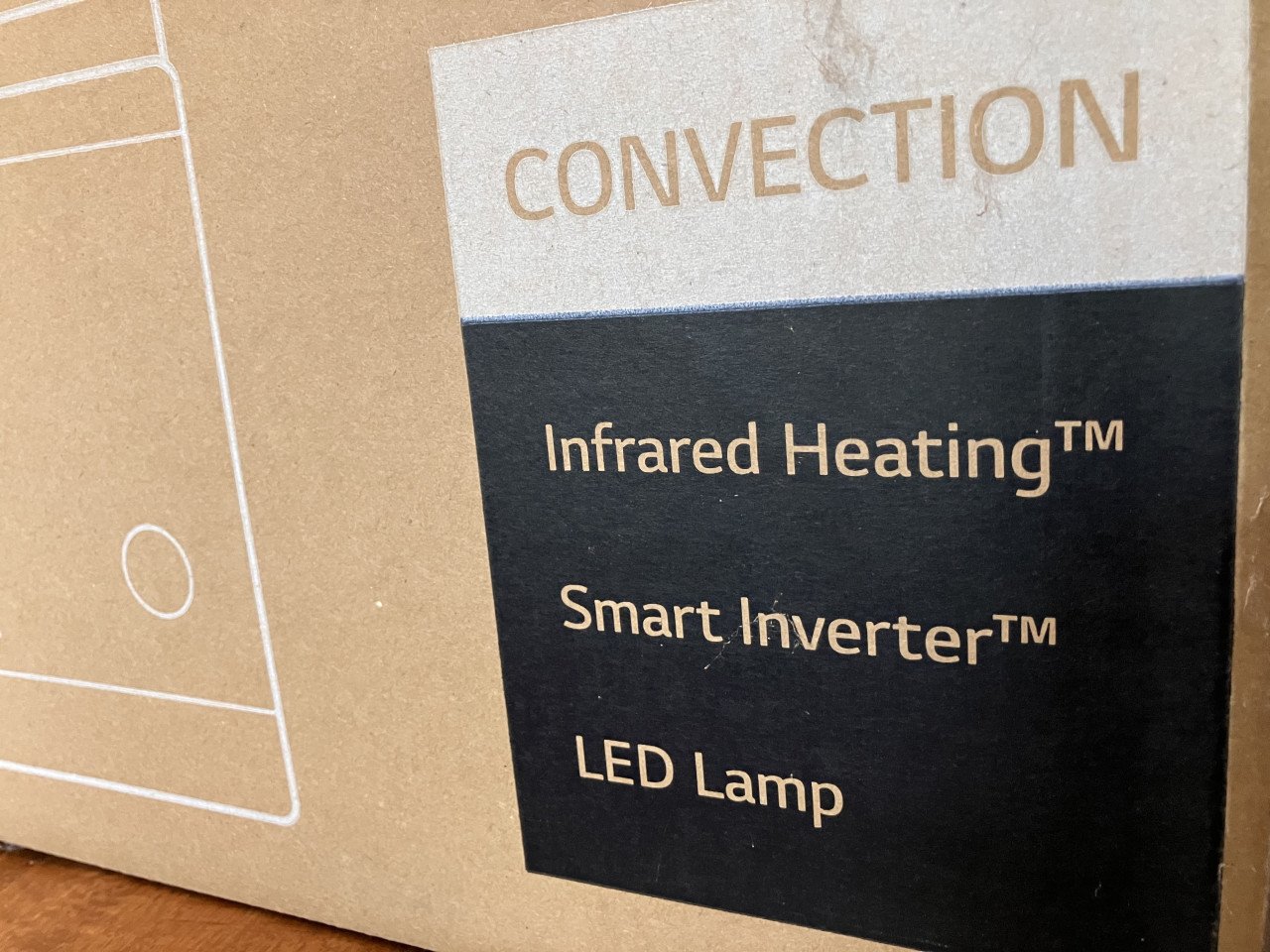LG Vrijstaande combi-magnetron