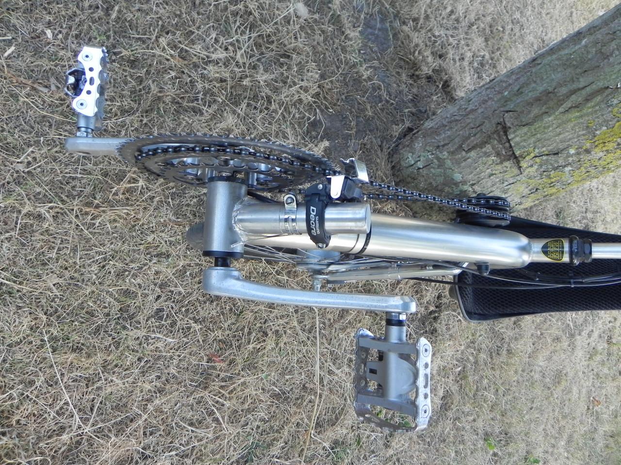 Te koop RVS Zephyr lowracer ligfiets