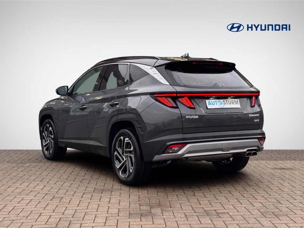 Hyundai Tucson Hybrid 1.6 t-gdi hev premium light grey interior
