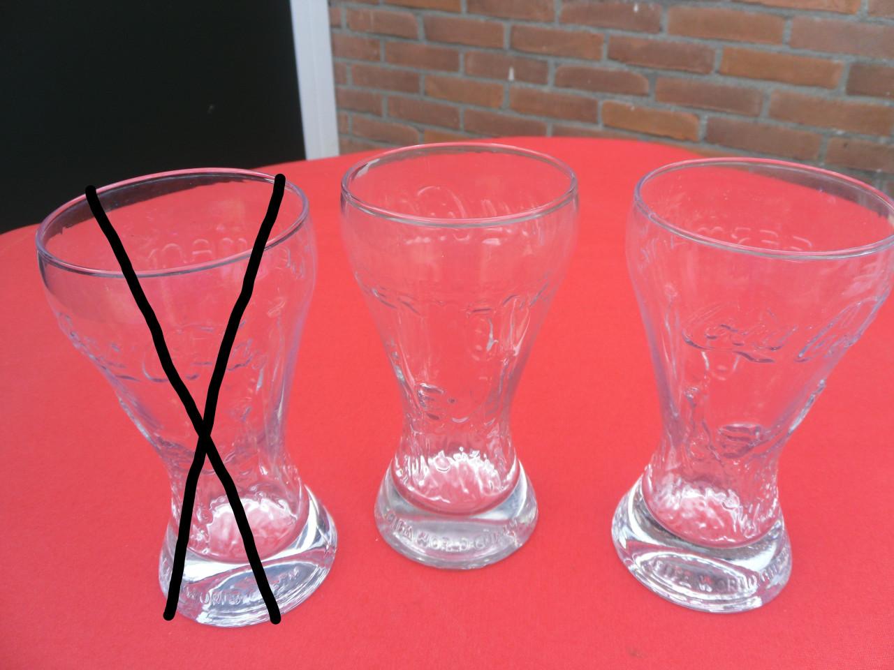 2 COCA COLA GLAZEN 2006 FIFA WORLDCUP GERMANY