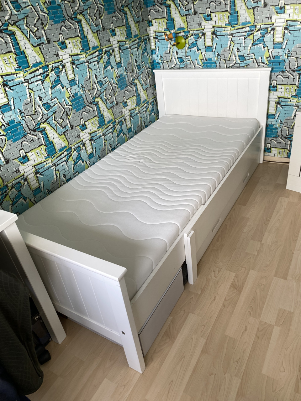 Uitschuifbed wit Coming Kids