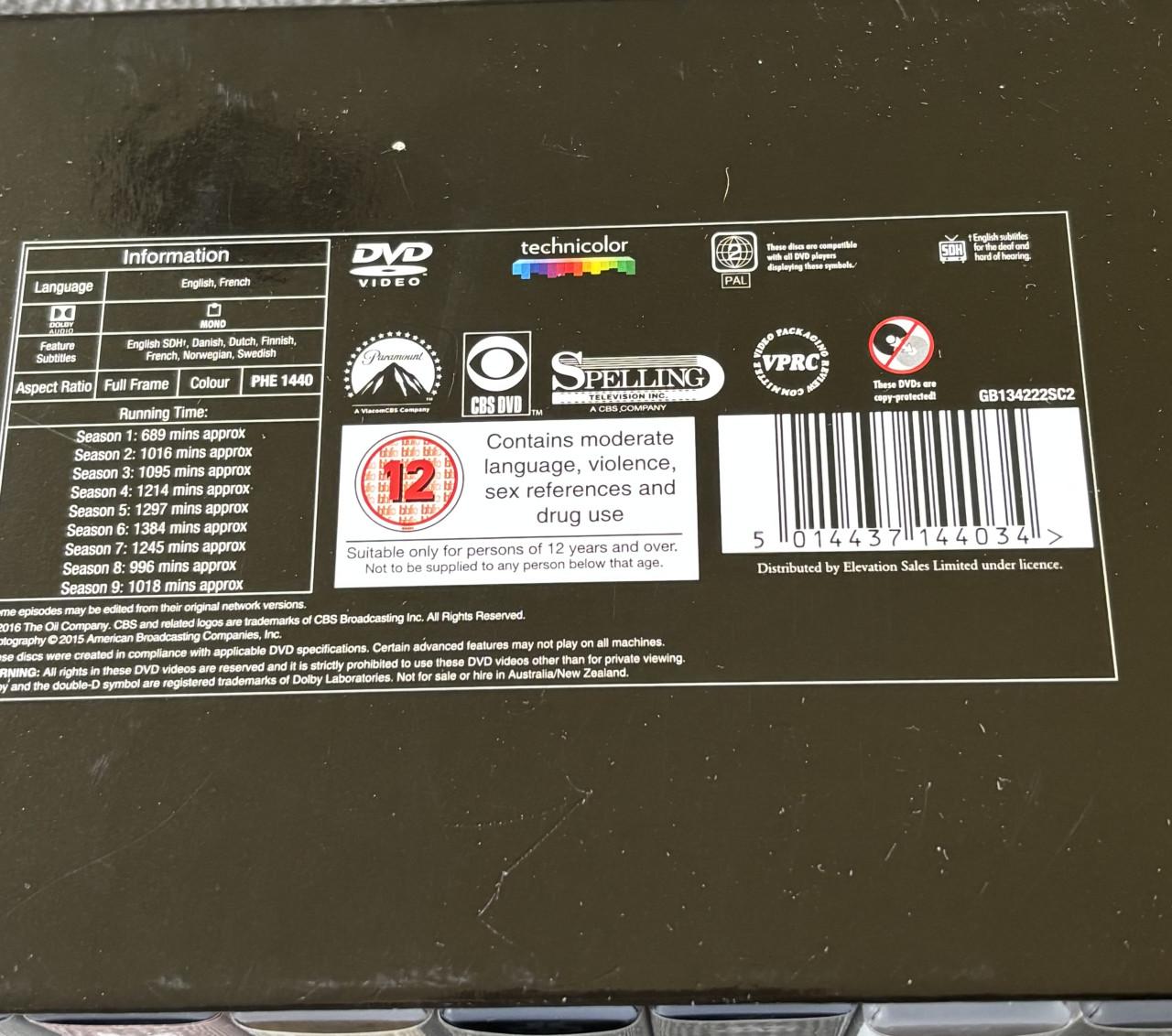 Dynasty DVD alle seizoenen in een box