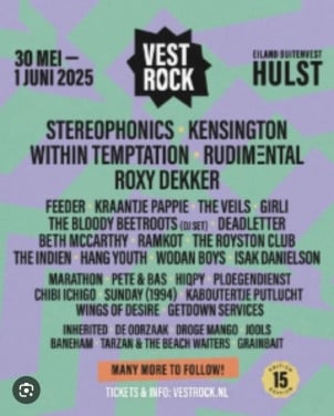 VESTROCK Ticket (Vrijdag)