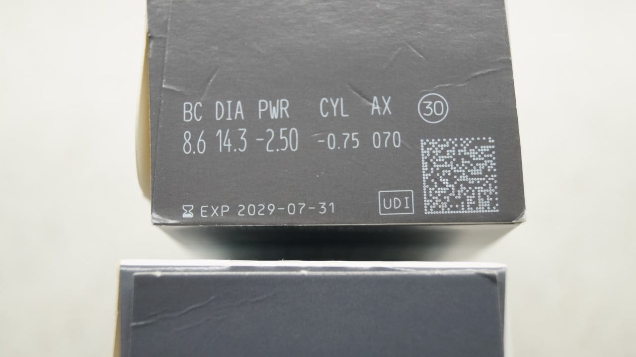 Contactlensen 8.6 14.3 -2.50 -0.75 070