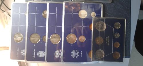 7 munten sets beatrix