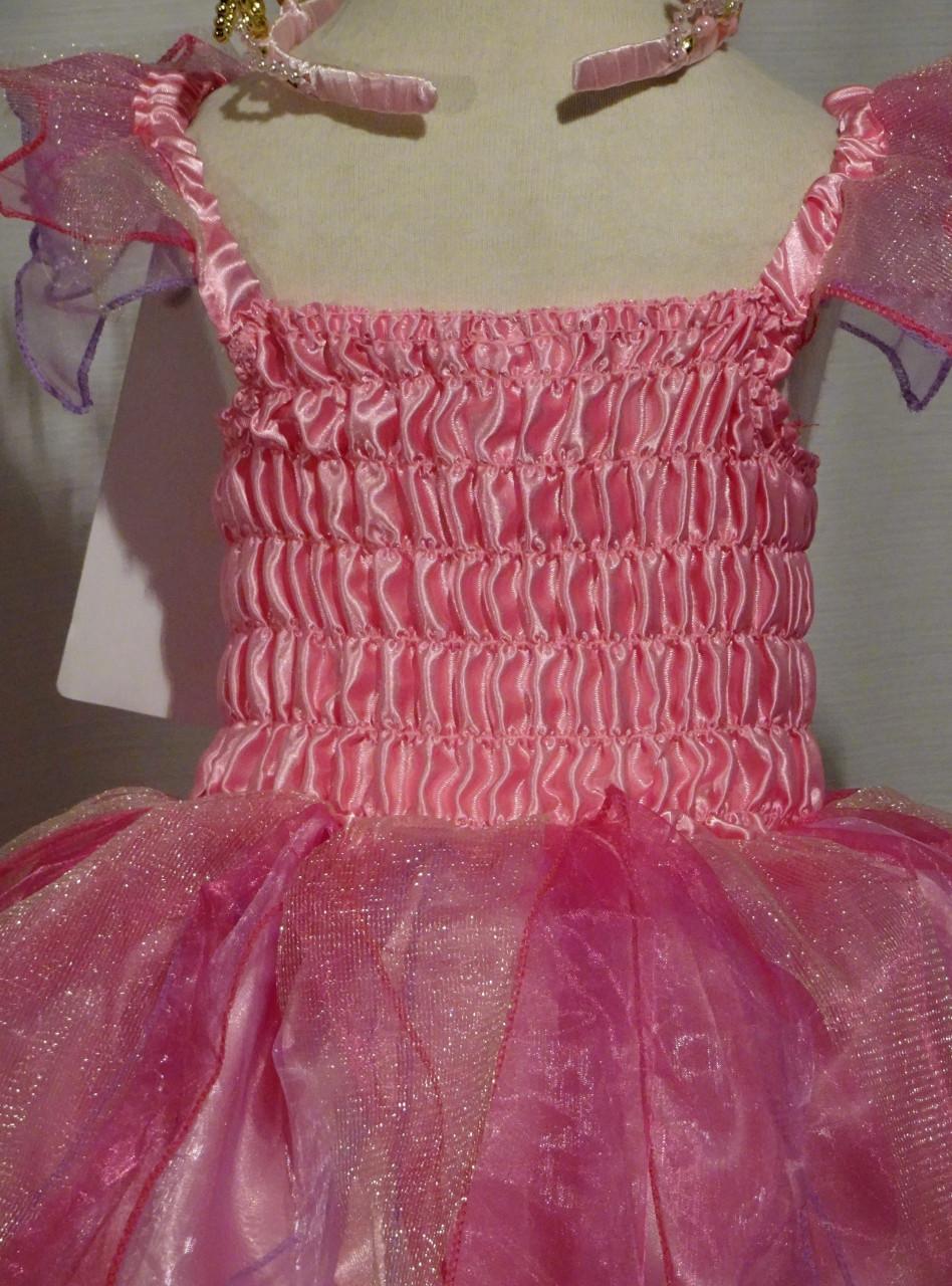 Nieuw ! Maat 110-116 Mooie Roze Prinsessenjurk