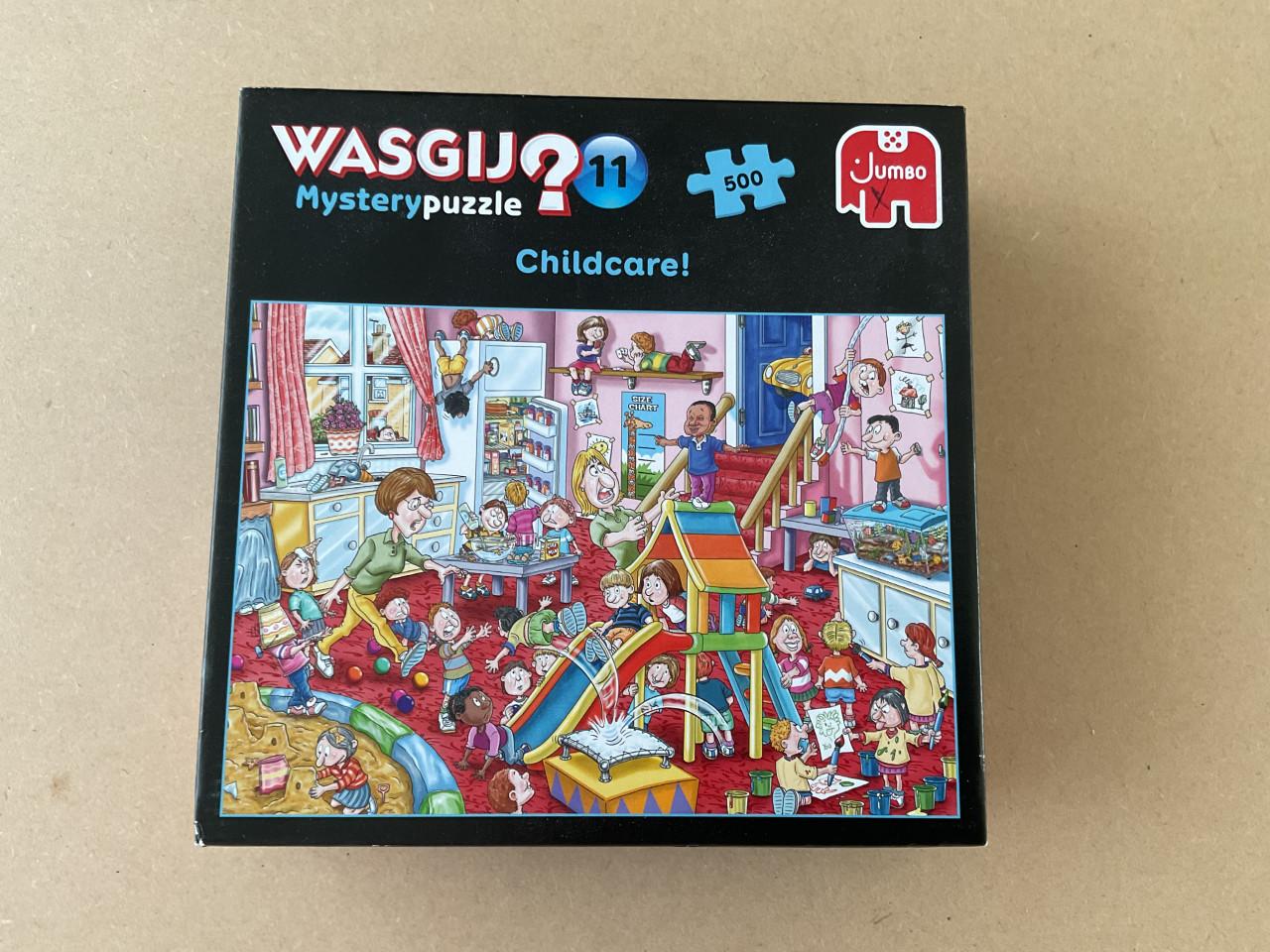 WASGIJ puzzel van 500 stukjes.    Titel: Childcare.