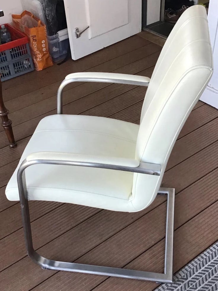 Witte eetkamerstoelen