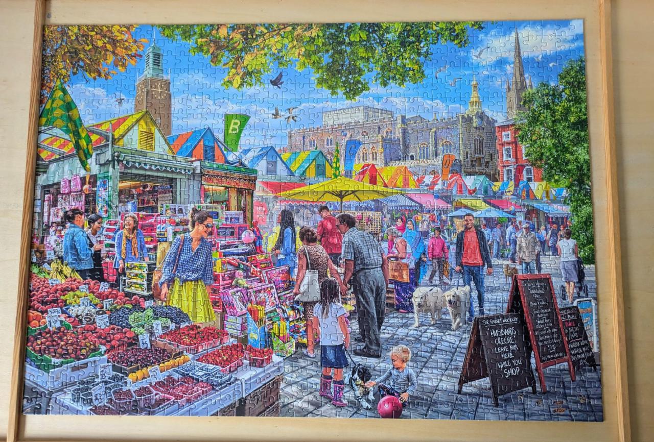 Gibsons puzzel Market Day, Norwich