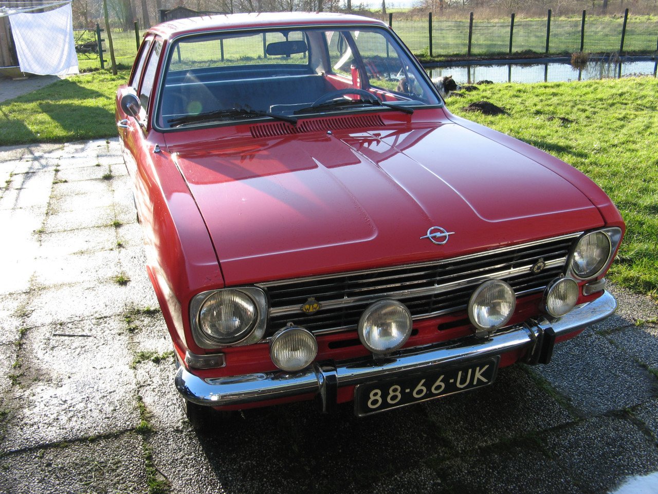 Opel Kadett B 1100 CC op LPG