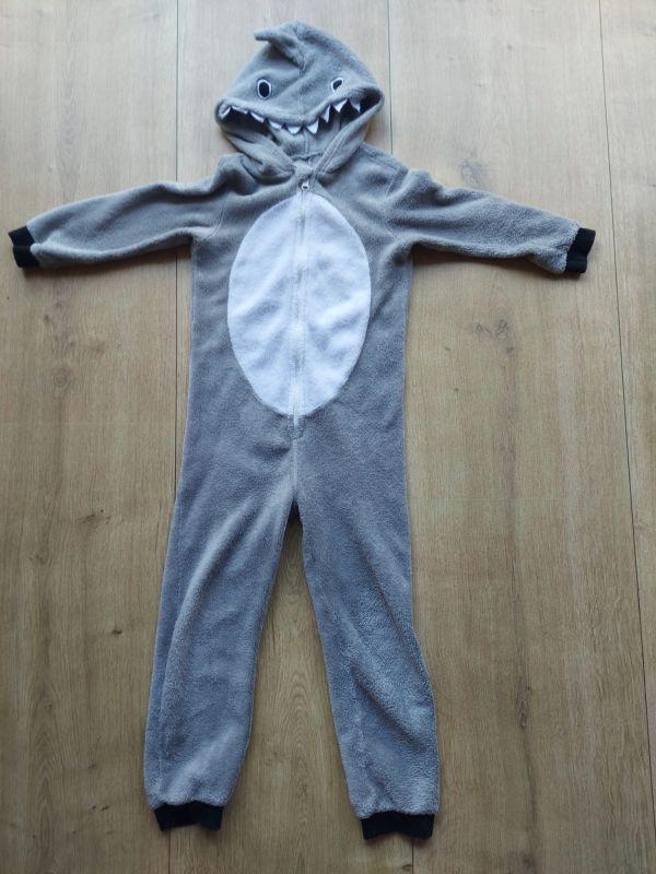 Leuke z.g.a.n. haaien-onesie – maat 110/116