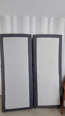 2x Boxspring matrassen zeer comfortabel