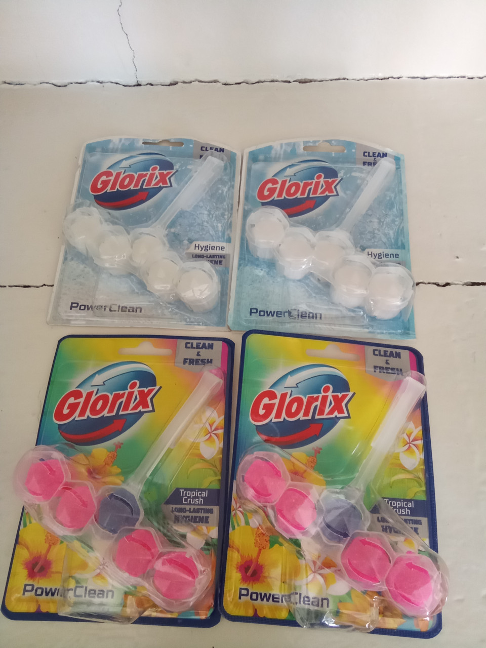📢 Te koop: Glorix WC-blokjes – fris & voordelig!