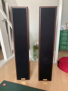 Gratis speakers waarvan 1 niet geheel functioneel