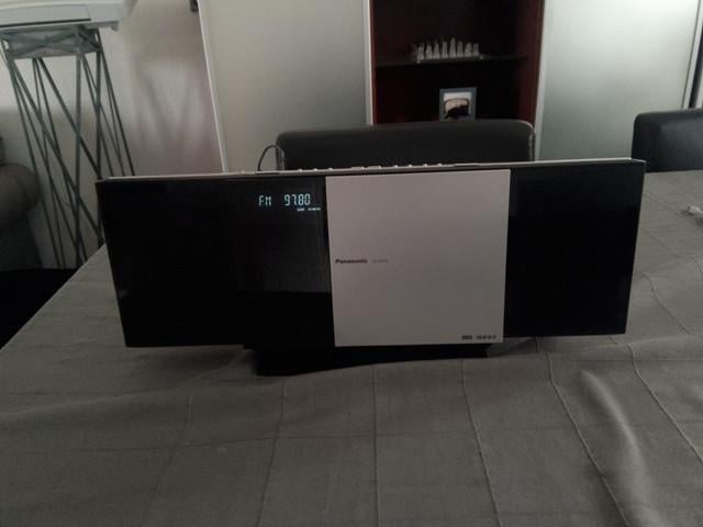 Panasonic - CD Player iPod iPhone Dock AM/FM Radio-USB