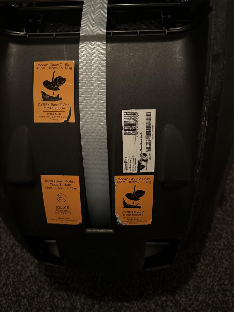 Cybex cloud Z autostoel + base 2x