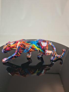 Tafel decoratie Luipaard