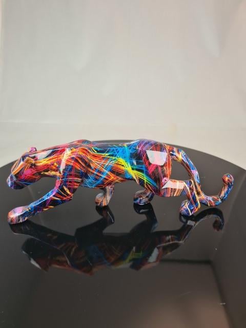 Tafel decoratie Luipaard