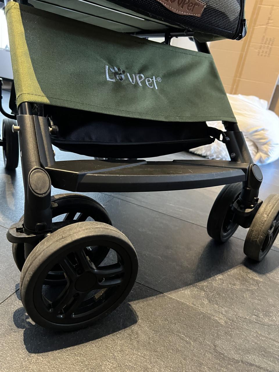 Lovpet hondenbuggy / dierenbuggy groen