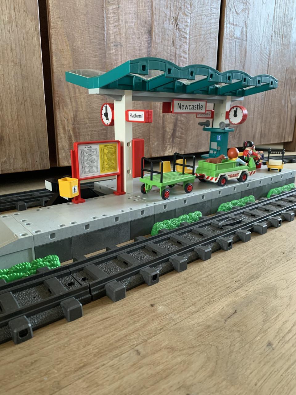 Playmobil trein met véél toebehoren