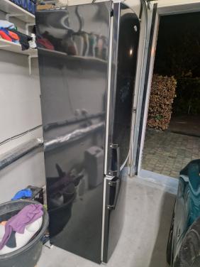 Koel-vries combinatie (zwart)