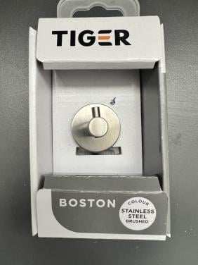 Tiger Boston haak rvs geborsteld
