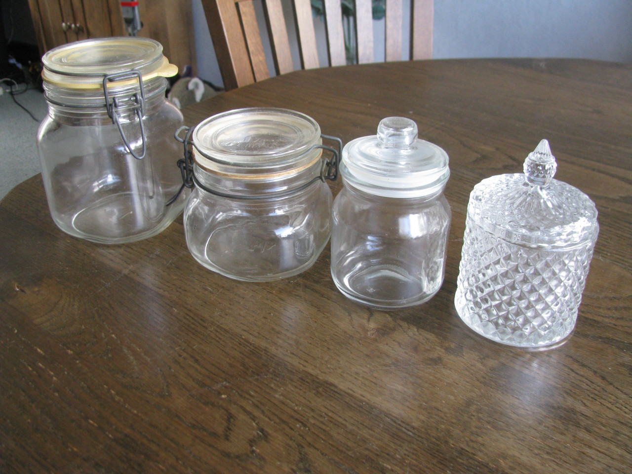 Glazen Potjes.