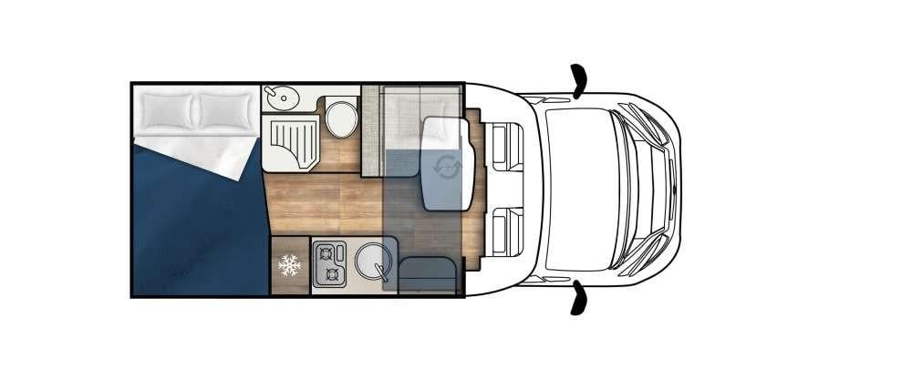 Elnagh Baron 531 - 2022 - complete halfintegraal van slechts 5,99 meter