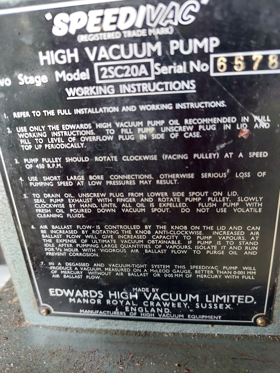 Vacuumpomp