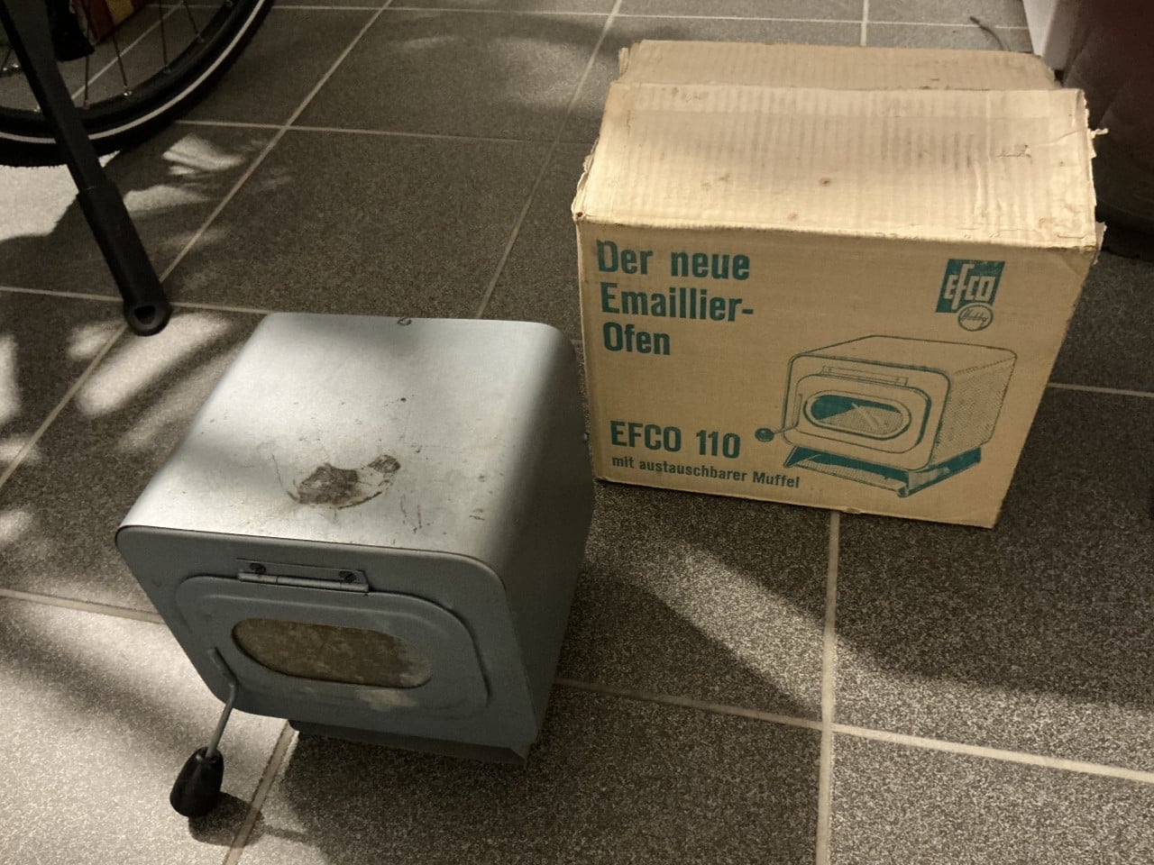 EFCO 110 Emailleer oven