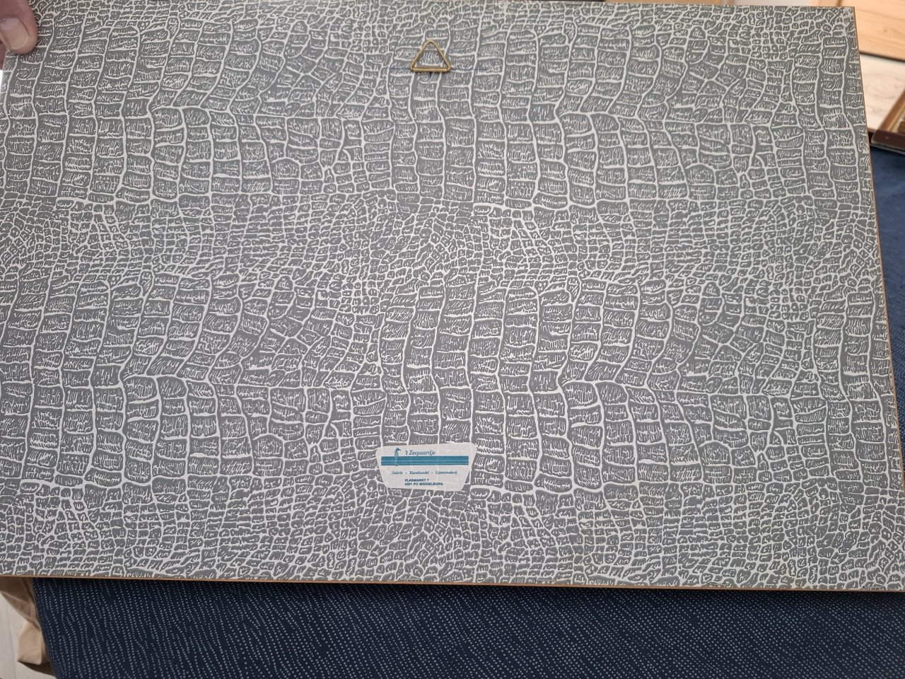 Vlissingen Repro Minuutplan Kadaster . Situatie ± 1812-1820 Fraai ingelijst