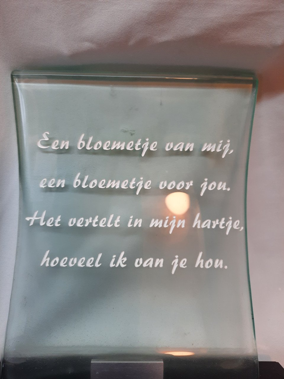 Gedenksteentjes natuursteen/glas